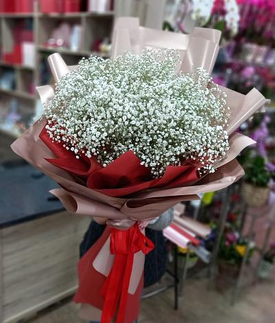 Букет цветов из: Гипсофила в Агрызе