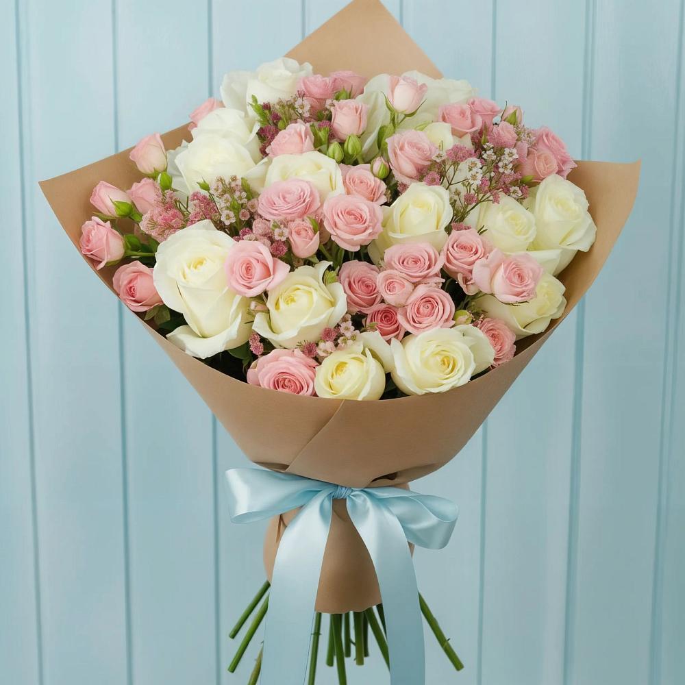 Букет цветов из: Розы в Агрызе