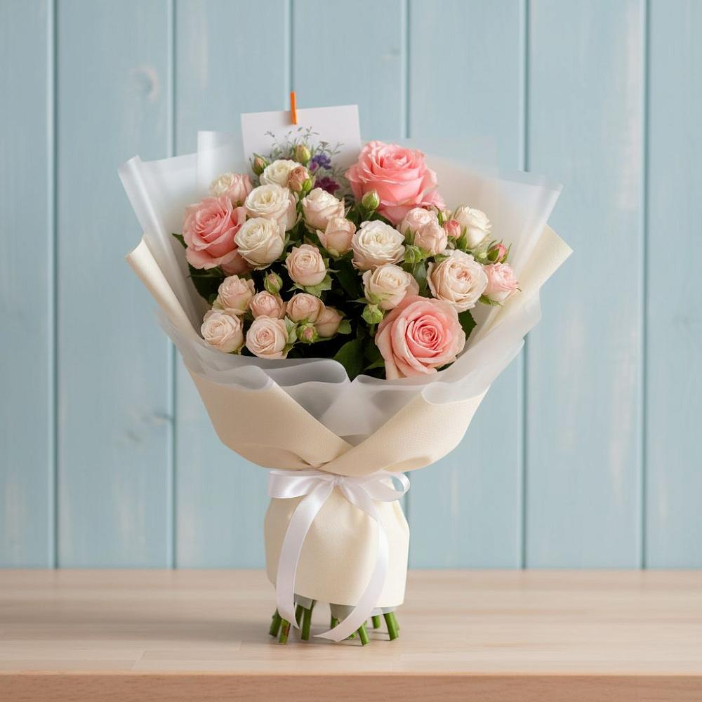 Букет цветов из: Розы в Агрызе