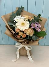 Букет цветов из:  Герберы и Хризантемы в Агрызе