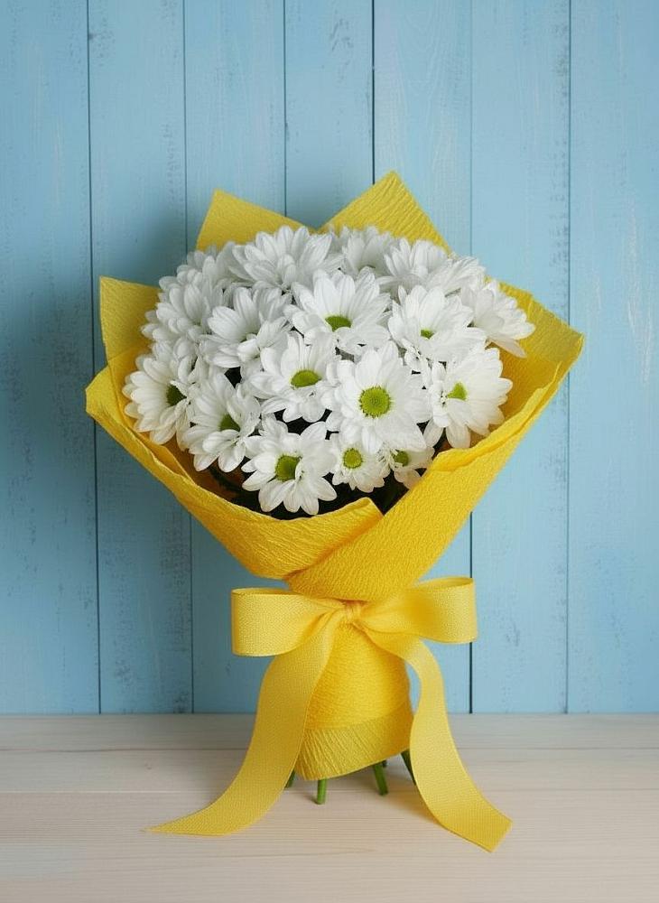 Букет цветов из: Хризантемы в Агрызе