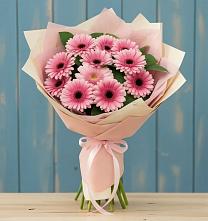 Букет цветов из:  Герберы #REPLACE_PRED# Агрызе